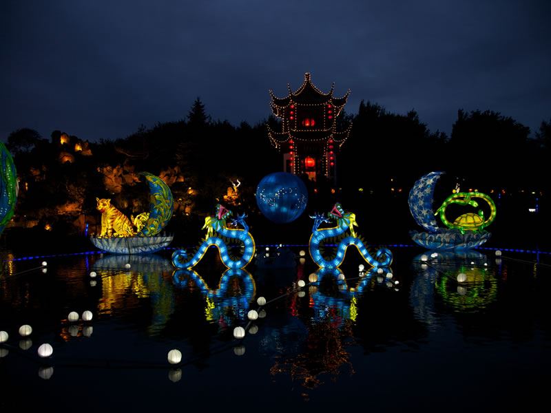 Chinese Lantern Festival at Montreal Botanical Garden